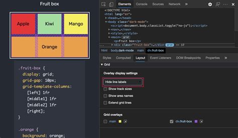 Inspect CSS Grid - Microsoft Edge Development | Microsoft Learn