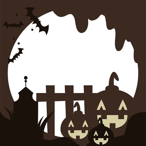 halloween background frame border transparent 29145854 PNG