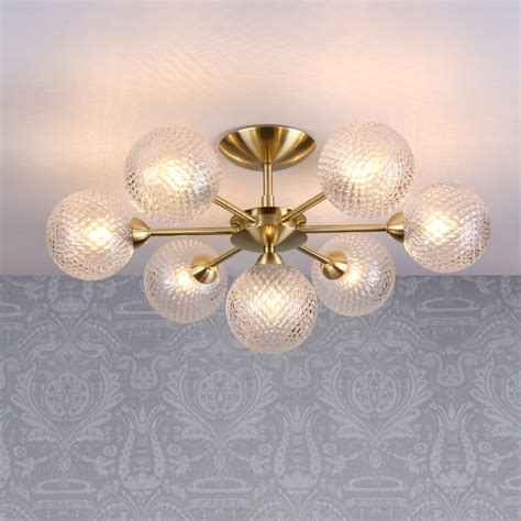 Laura Ashley Flush & Semi-Flush Ceiling Lights | Ceiling-Lights.co.uk