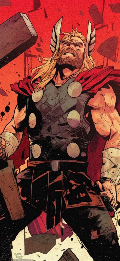 Marvel Angry Thor Comics Wallpapers - Thor Wallpaper for iPhone