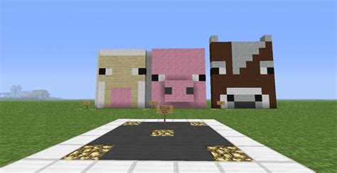 Big Animal Faces Minecraft Project