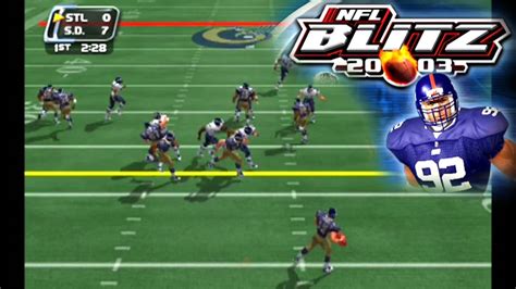 NFL Blitz 2003 ... (PS2) Gameplay - YouTube