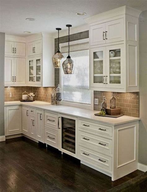 Tile Ideas For White Kitchen Cabinets