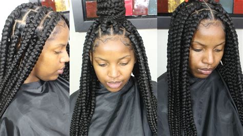 Box Braids Large Parts : Box braids are larger individual braids with ...