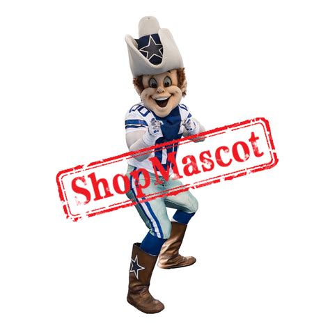 Dallas Rowdy Cowboy Mascot Costume