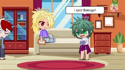 Whys Bakugo scared of Deku!?//Mha//~Cute Deku~ - YouTube