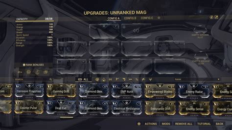 Warframe: Mods Guide