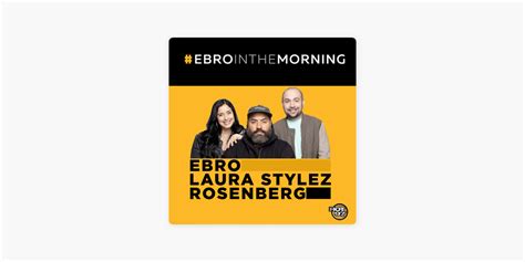 ‎Ebro in the Morning Podcast on Apple Podcasts