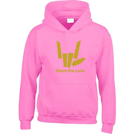 SHARE THE LOVE Kids Hoodie MGZ Youtuber Youtube Stephen Sharer Boys Girls Hoody | eBay