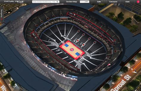 Detroit Pistons LCA Virtual Venue™ by IOMEDIA