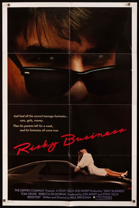 Risky Business Movie Poster 1983 1 Sheet (27x41)