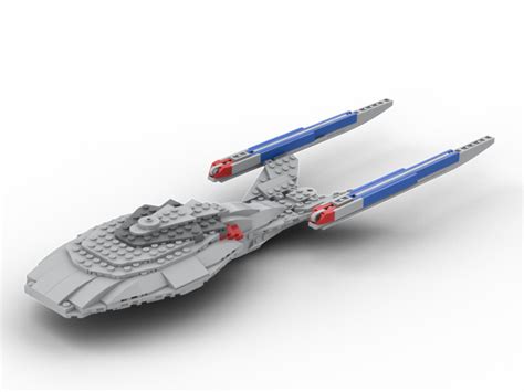 LEGO MOC Sovereign Class USS Enterprise NCC-1701-E Display Model by Phoenix5061 | Rebrickable ...