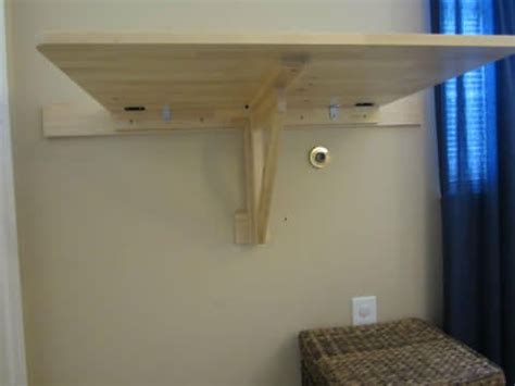 How I Set Up and Use A Norbo Ikea Wall-Mounted Drop-leaf Folding Table