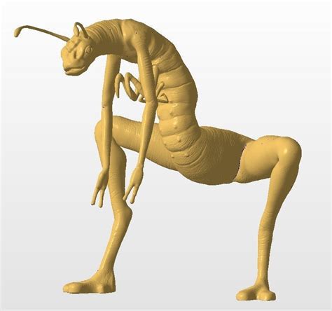 3D print model deco Worm 4 Men in Black | CGTrader