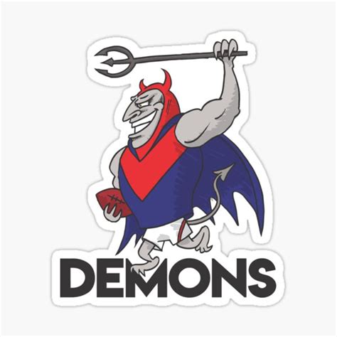 Melbourne Demons Stickers | Redbubble