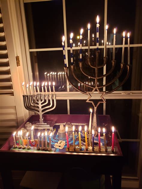 Chag sameach Hanukkah, everyone! Enjoy that last night so full of light. : r/Jewish