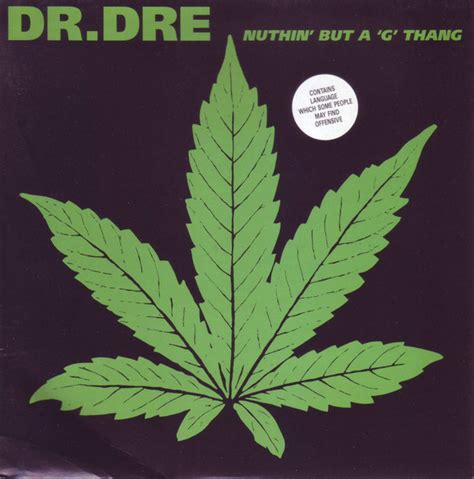 Dr. Dre – Nuthin' But A 'G' Thang (1993, Vinyl) - Discogs