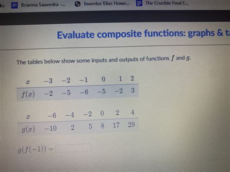 Answered: Evaluate composite functions: graphs &… | bartleby