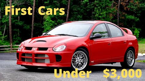 7 Quick First Cars For Under $3,000 - YouTube