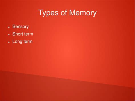 Memory. - ppt download