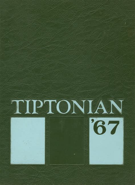 1967 yearbook from Tipton High School from Tipton, Indiana for sale