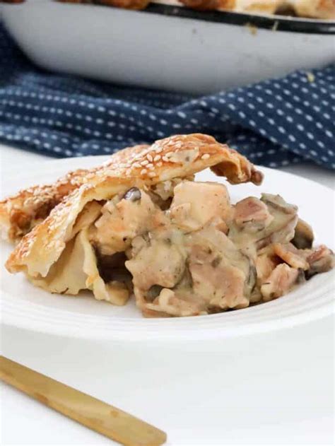 Chicken and Mushroom Pie - Bake Play Smile