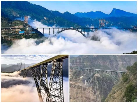 Chenab bridge, world’s highest railway bridge, set to open this year! 10 facts & breathtaking ...