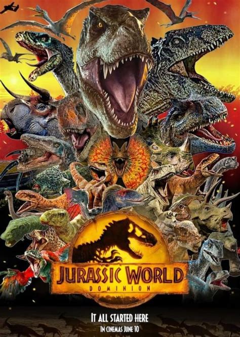 Jurassic world dominion poster | Jurassic Park in 2022 | Jurassic world ...