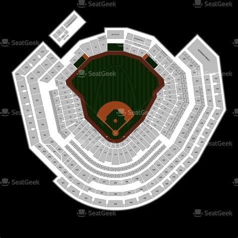 Busch Stadium Detailed Seating Chart