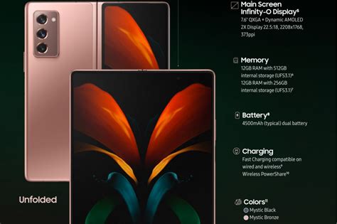 Samsung Galaxy Z Fold 2 vs Galaxy Fold specs and differences - ArenaFile