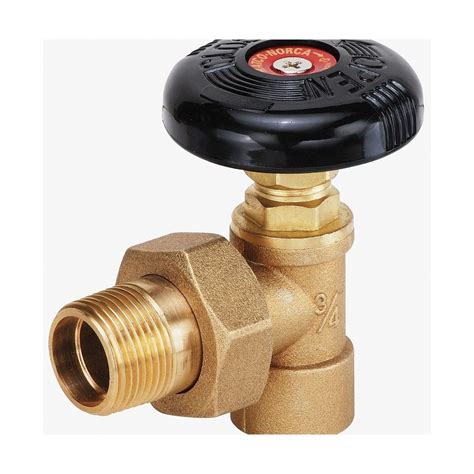 Style AHV | Angle Hot Water Radiator Supply Valve | Brass – Trupply LLC