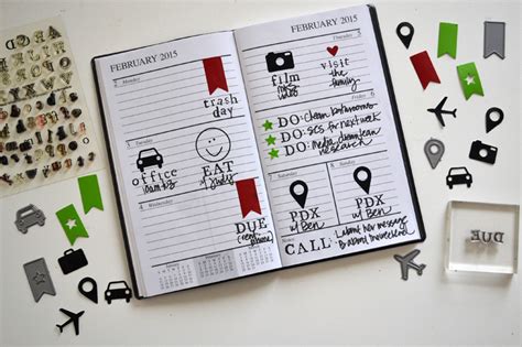 Technique Tuesday - Ideas and Inspiration Blog: DIY Stickers for Planners