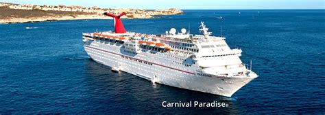 Carnival Paradise - Tailor Made Cruise Holidays