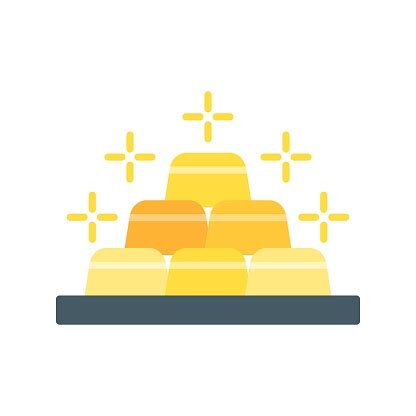 Gold Icon Stock Illustration - Download Image Now - Creativity, Design, Finance - iStock