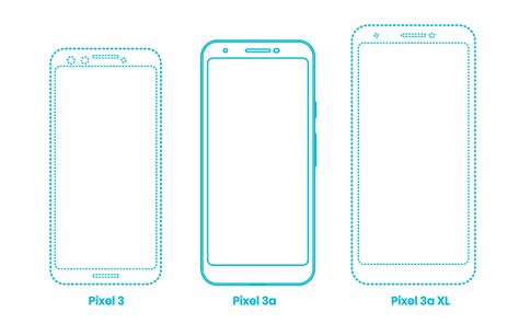 Google Pixel 3a Dimensions & Drawings | Dimensions.com