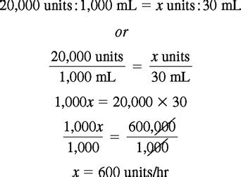 Heparin Conversion Chart