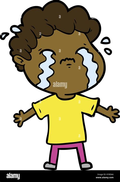 cartoon man crying Stock Vector Image & Art - Alamy