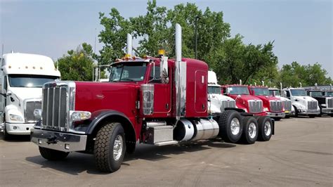 2019 Pete 389 Heavy Haul Diamond Red / Black Fenders Call JW 970-518 ...