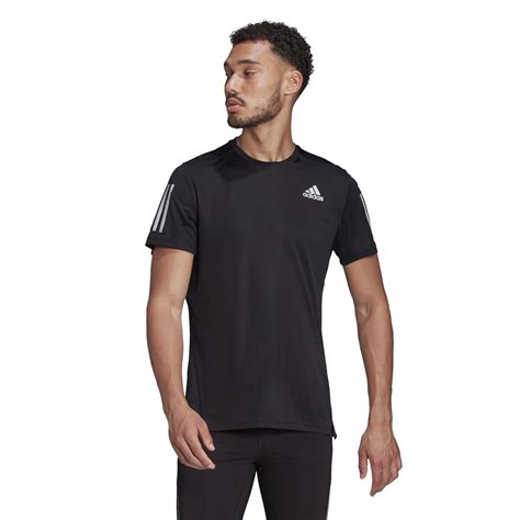 adidas Own The Run Tee Shirt Men - black/reflective silver H58591 | BIKE24