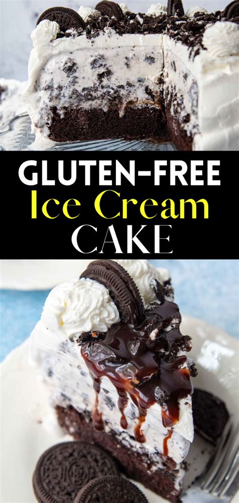 Gluten-Free Ice Cream Cake (Best, Easy Recipe) - Oreo Crumbs