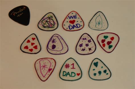 Keeping up with the Kiddos: DIY Guitar Picks