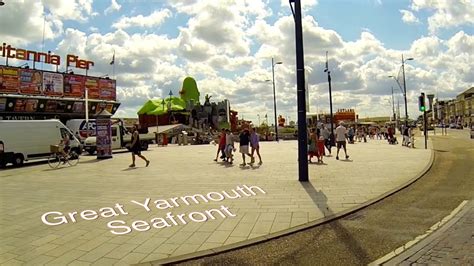 Great Yarmouth Seafront Attractions - YouTube