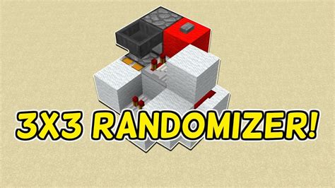 Tiny 3x3x3 Minecraft Randomizer | Working 1.15.1 Tutorial - YouTube