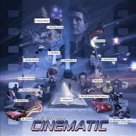 Cinematic Album Artwork with Song Labels : r/OWLCITY