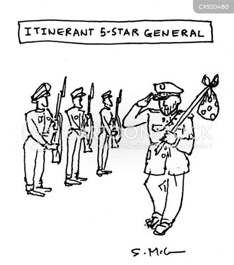 Five Star General Cartoons and Comics - funny pictures from CartoonStock