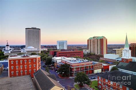 Downtown Tallahassee Florida skyline Photograph by Denis Tangney Jr - Pixels