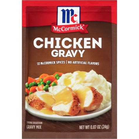 McCormick® Chicken Gravy Mix, 0.87 oz - Kroger