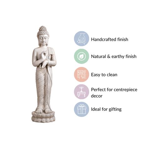 Buddha Statue- Unique Decor for Living Room | Nestasia