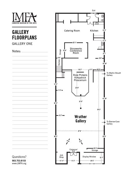 Gallery Floor Plan - floorplans.click