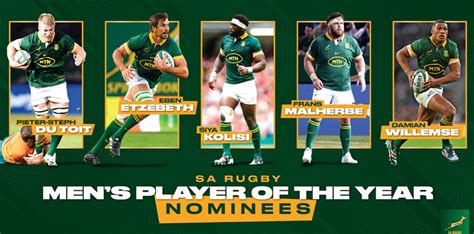 All the SA Rugby Award Nominees - Ligi Kuu Tanzania